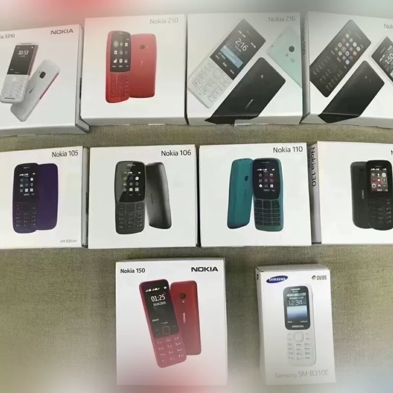 Ситуационная кнопочная телефонная трубка (Nokia) 105 106 110 130 150 210 216 5310 B310E, кнопочные телефоны 2G, версии внешней торговли