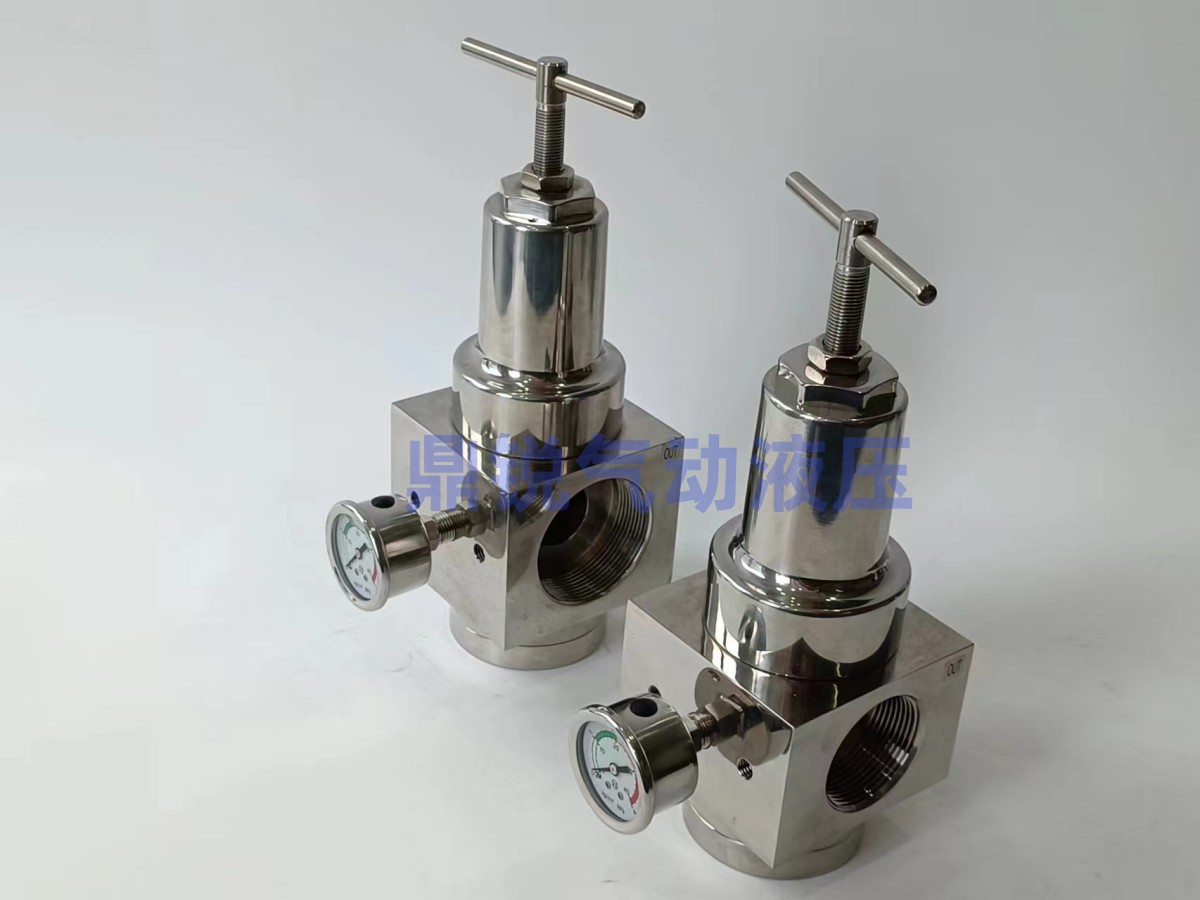 304不锈钢高压气体减压阀 QTY-50 QTYH-50 QTY-40 QTYH-40 QTY-25