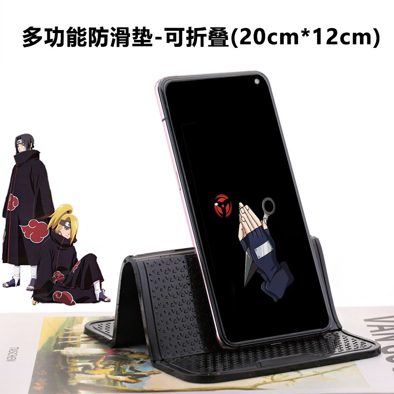 汽车防滑垫车用可折叠硅胶垫仪表台车载耐高温车内手机置物垫批发