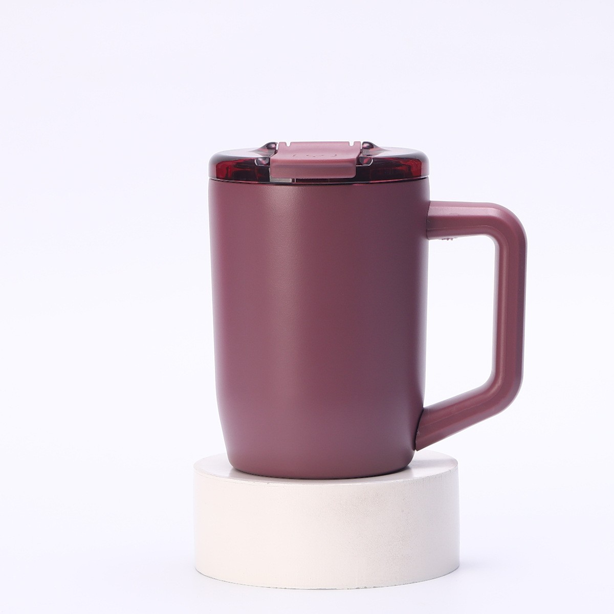 Nuevos productos transfronterizos de acero inoxidable 15oz taza de mango taza de oficina de negocios portátil taza de café taza de café taza