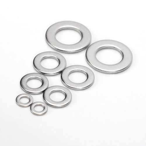 Manufacturer direct sale 304 stainless steel GB97 flat gasket flat washer for fixing enlarged gasket M4-M10