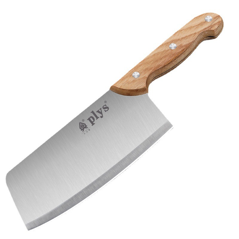 Cuchillo de cocina inoxidable ultrarrápido y afilado para damas domésticas ligero y compacto para cortar carne y cortar un cuchillo de cocina esmerilado.