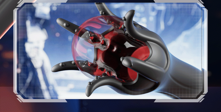 Six-Claw Tongue-Lick Vibrating Prostate Trainer with 10 Frequencies, Silicone, Button Control — detail image 3