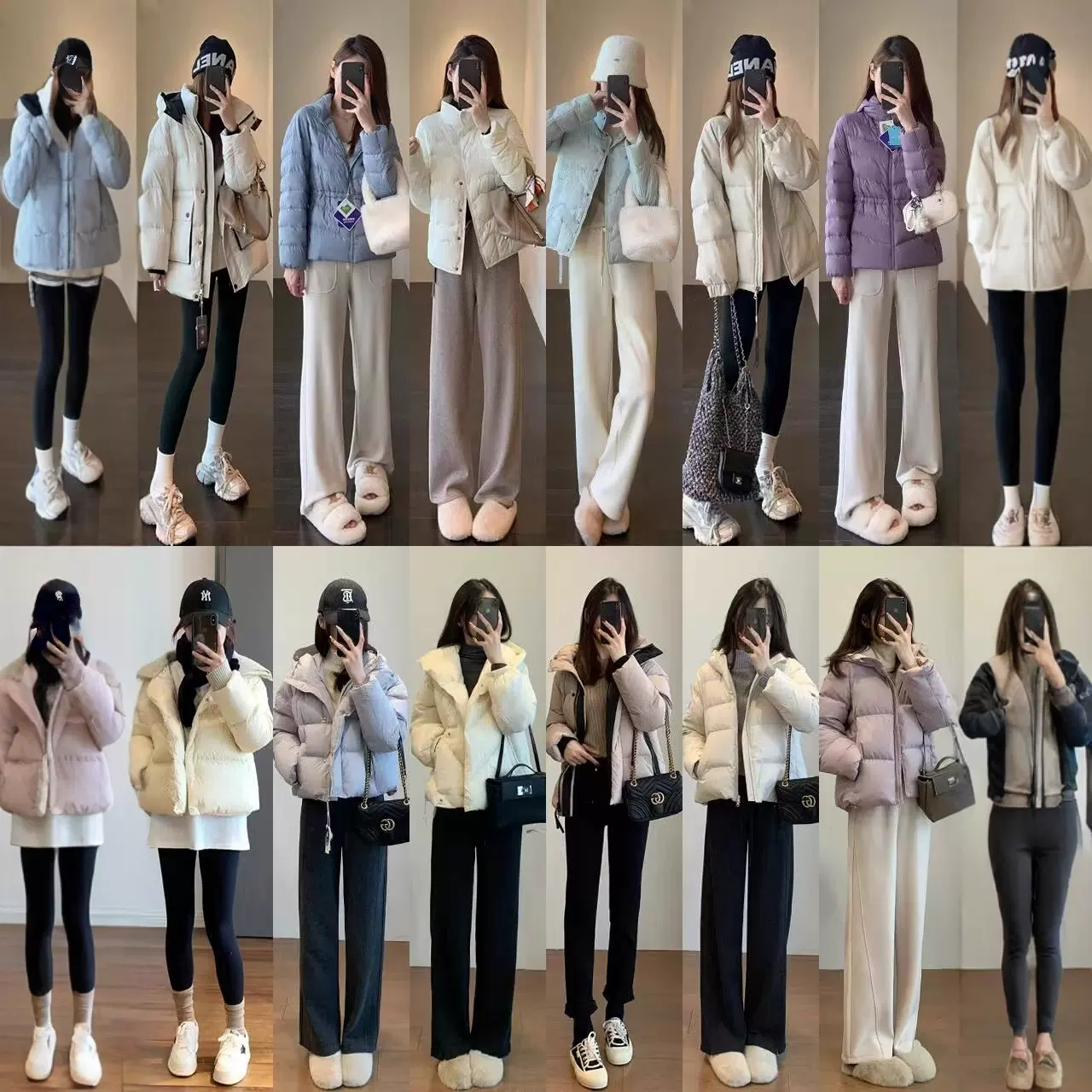 美式复古大毛领连帽棉服女外套冬2025年新款加厚保暖棉衣尾单批发