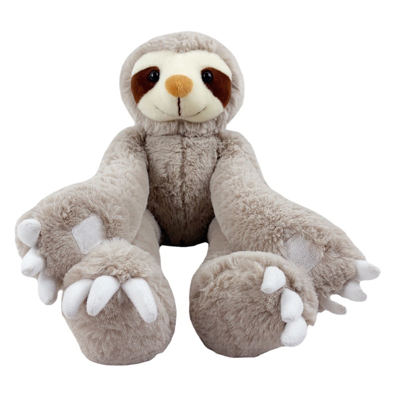 Lindo conejo piel perezoso cortina hebilla marioneta muñeca rayo periférico de peluche juguete transfronterizo al por mayor muñeca de juguete