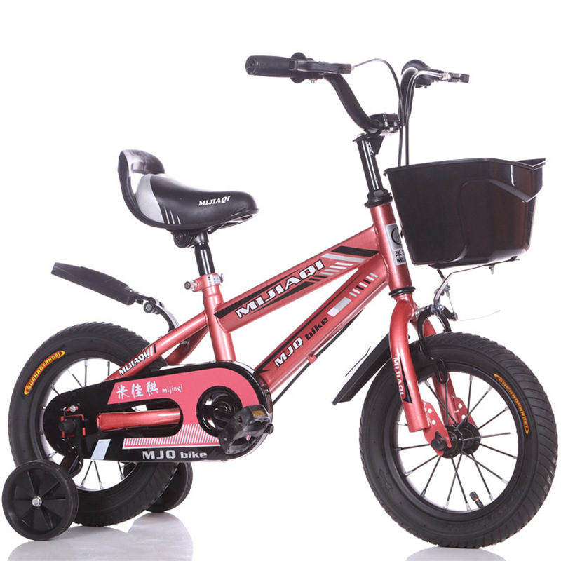Bicicletas infantiles 12 - 14 - 16 - 18 - 20 pulgadas para niños y niñas con asiento trasero bicicleta cochecito para niños