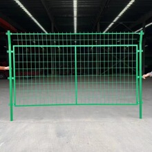 双边丝护栏边框护栏围栏网绿色果园防护铁丝网道路框架网金属护栏