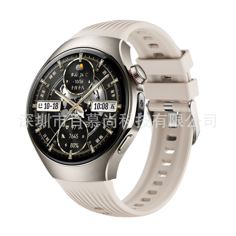 Huawei WATCH5 46MM シリコンストラップ HUAWEI WATCH5 スポーツストラップ Huawei 時計ストラップに適しています。|undefined