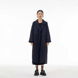 2025新款欧货爆款风衣外套女中长款秋季大码胖MM宽松显瘦休闲大衣