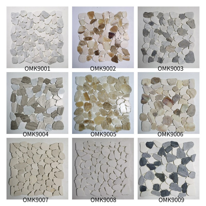 Omk Factory Spot Marble Pebbles Bathroom Kitchen B&B Hotel Wall and Floor Decoration Mosaic Omk Factory Spot Marble Pebbles Bathroom Kitchen B&B Hotel Wall and Floor Decoration Mosaic