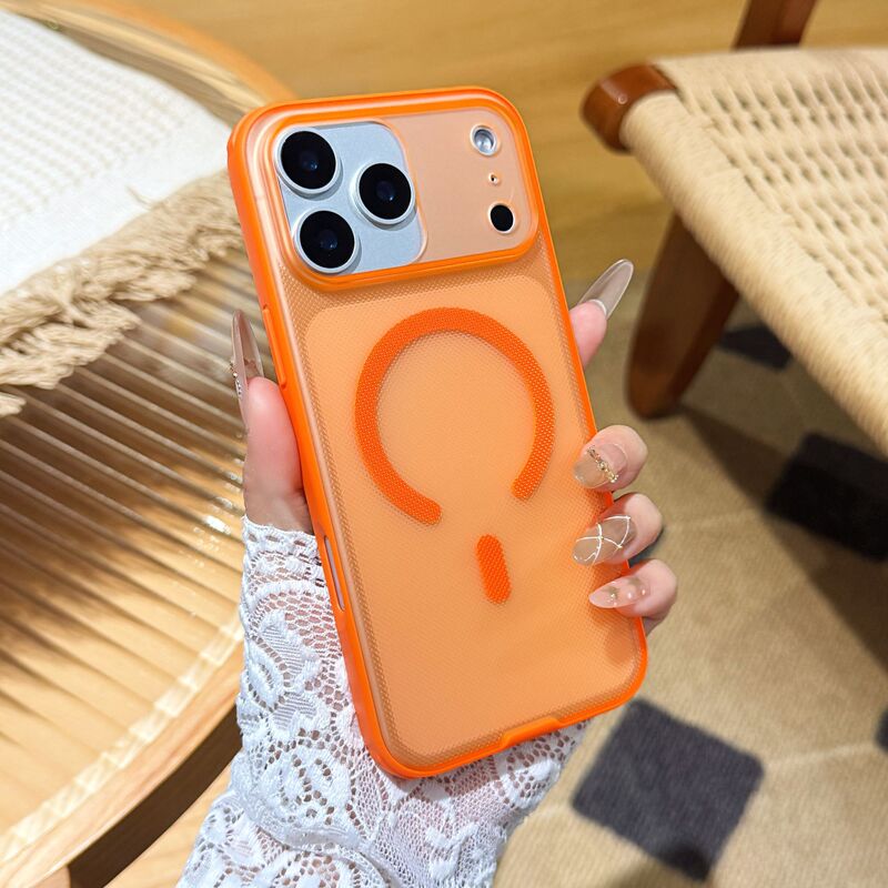 Suitable for Apple 17 Promax Singularity Magnetic Phone Case iPhone 16 Polka Dot Texture 15 Anti-Fall 14 Protective Case