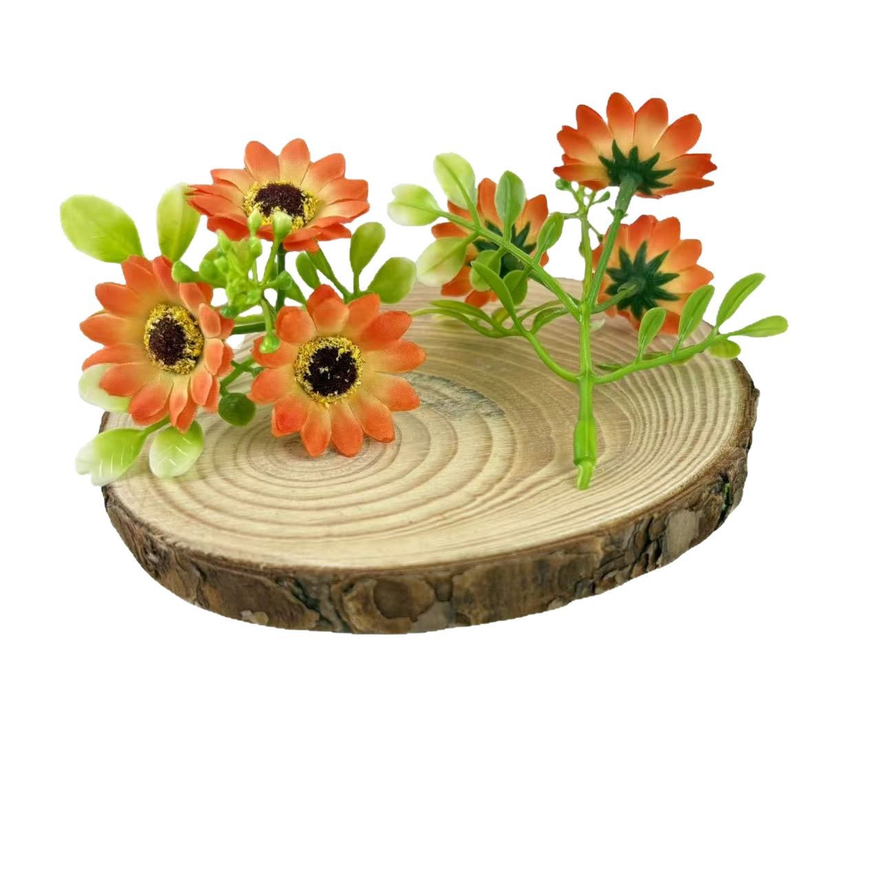 Pastoral pequeña flor fresca guirnaldas de flores tocado de novia fotografía accesorios de vacaciones joyas tocado de flores de pinza mini