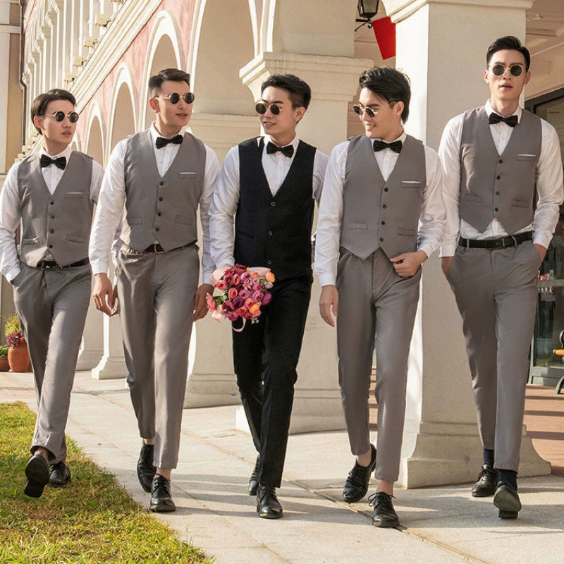 Брат, подтяжки, набор, платье, костюм, осень, комплект из 3 предметов, slim fit