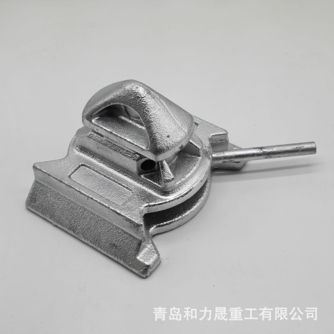 运输集装箱燕尾底锁 集集装箱绑扎件可焊接底 燕尾角锁 规格齐全