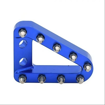 Suitable for KTM/Husqvarna GAS Motorcycle pedals - sloping-surface-blue