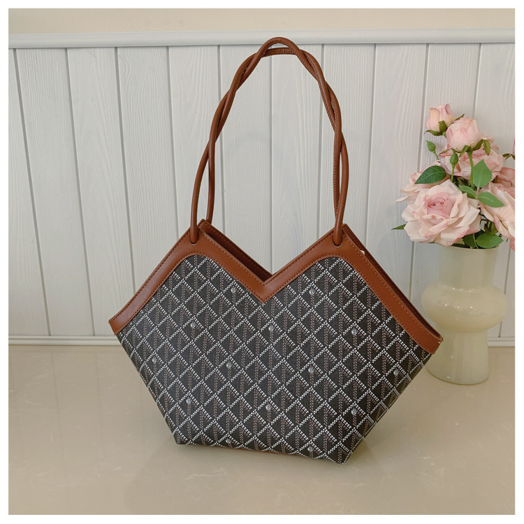 Bolsa de brazo de hombro de gran capacidad para mujeres 2026 nuevo estilo de moda de alta calidad de viaje al trabajo bolso de brazo