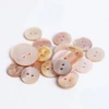 14L=9MM*round*pink*natural shell buckle