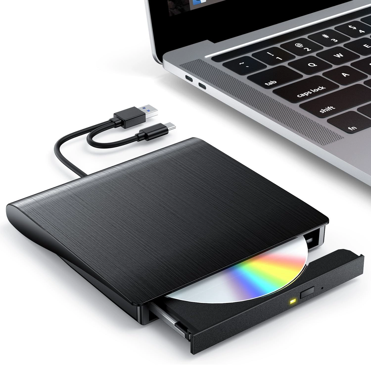 USB 3.0 внешняя оптическая привод для настольного компьютера ноутбук внешний DVD-привод компактный