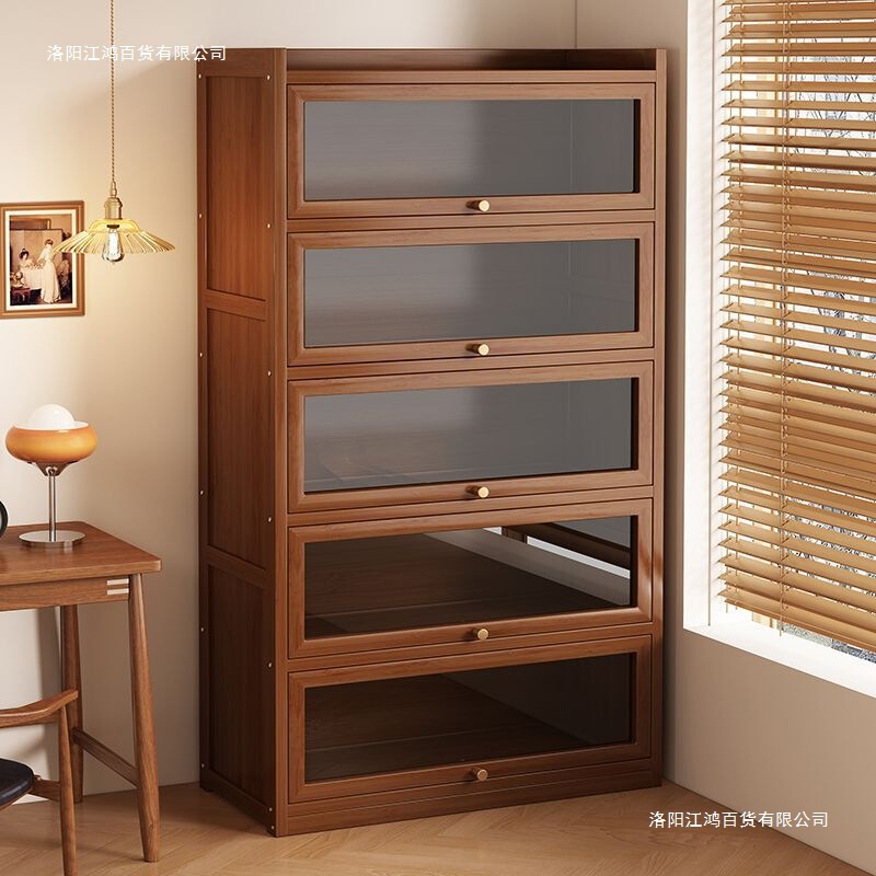 Bookcase Against the Wall, Floor-Standing Storage Cabinet, Student Storage Book Cabinet, Small Apartment Living Room, Children's Home Bookshelf Bookcase Against the Wall, Floor-Standing Storage Cabinet, Student Storage Book Cabinet, Small Apartment Living Room, Children's Home Bookshelf
