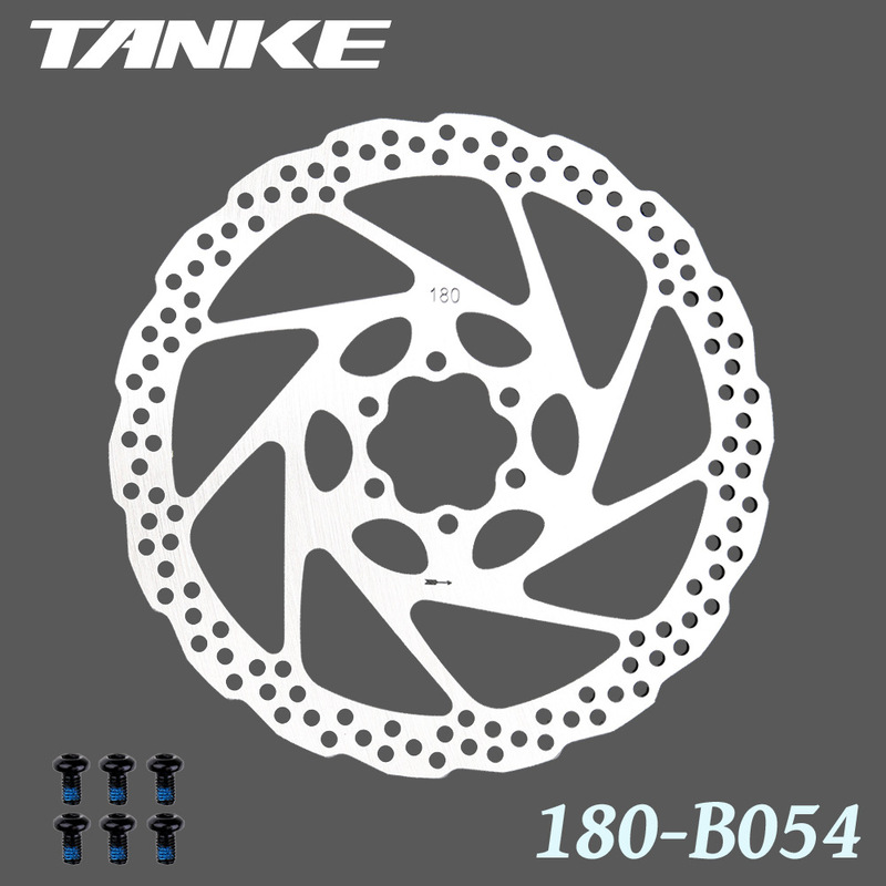 碳客TANKE自行车碟片 160mm炫彩山地车碟盘镂空不锈钢六钉刹车片|undefined