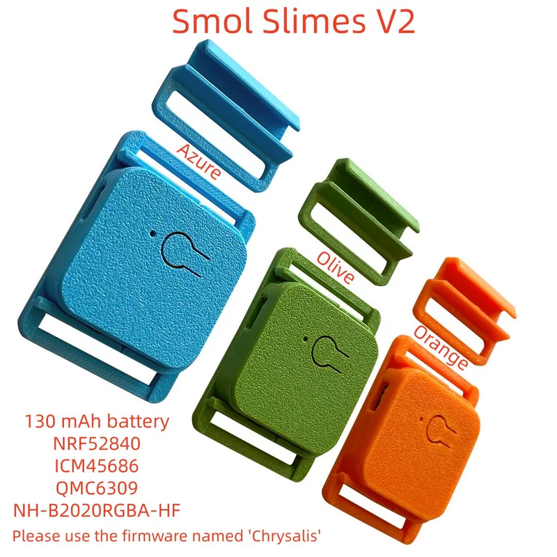 Smol Slimes V2 Tracker (SlimeVR-compatible)