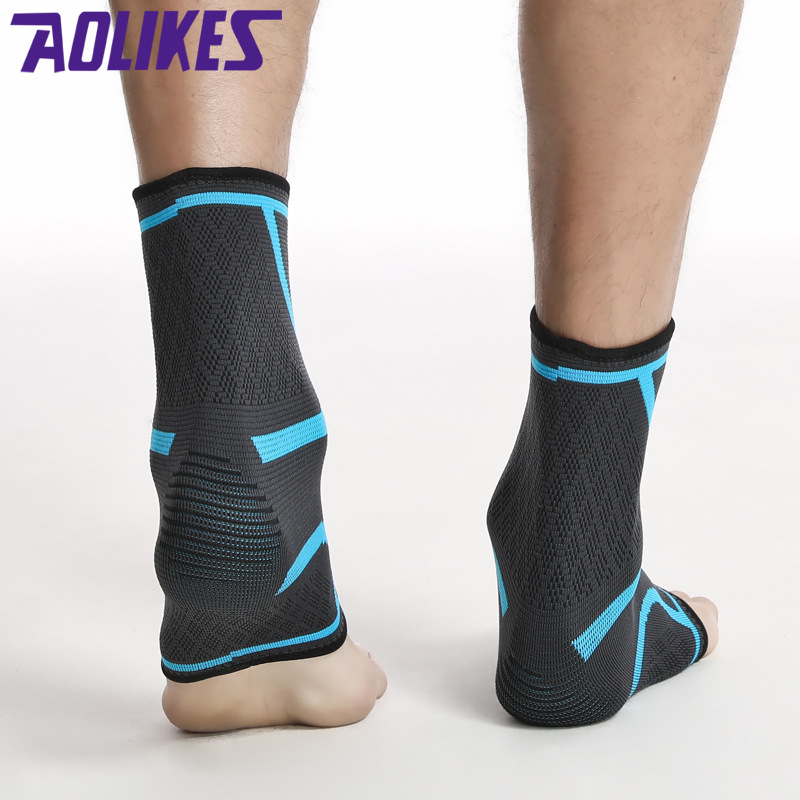 Deportes al aire libre unisex de punto tobillo soporte presión protección caliente tobillo pie cesta fila fitness deportes tobillo soporte