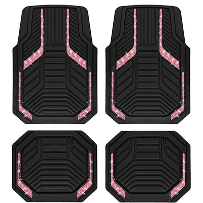Avtomobil döşəmə paspasları Wear-Resistant, and Easy to Care For - 1218msxt-8-33444468cm-two-pieces-each
