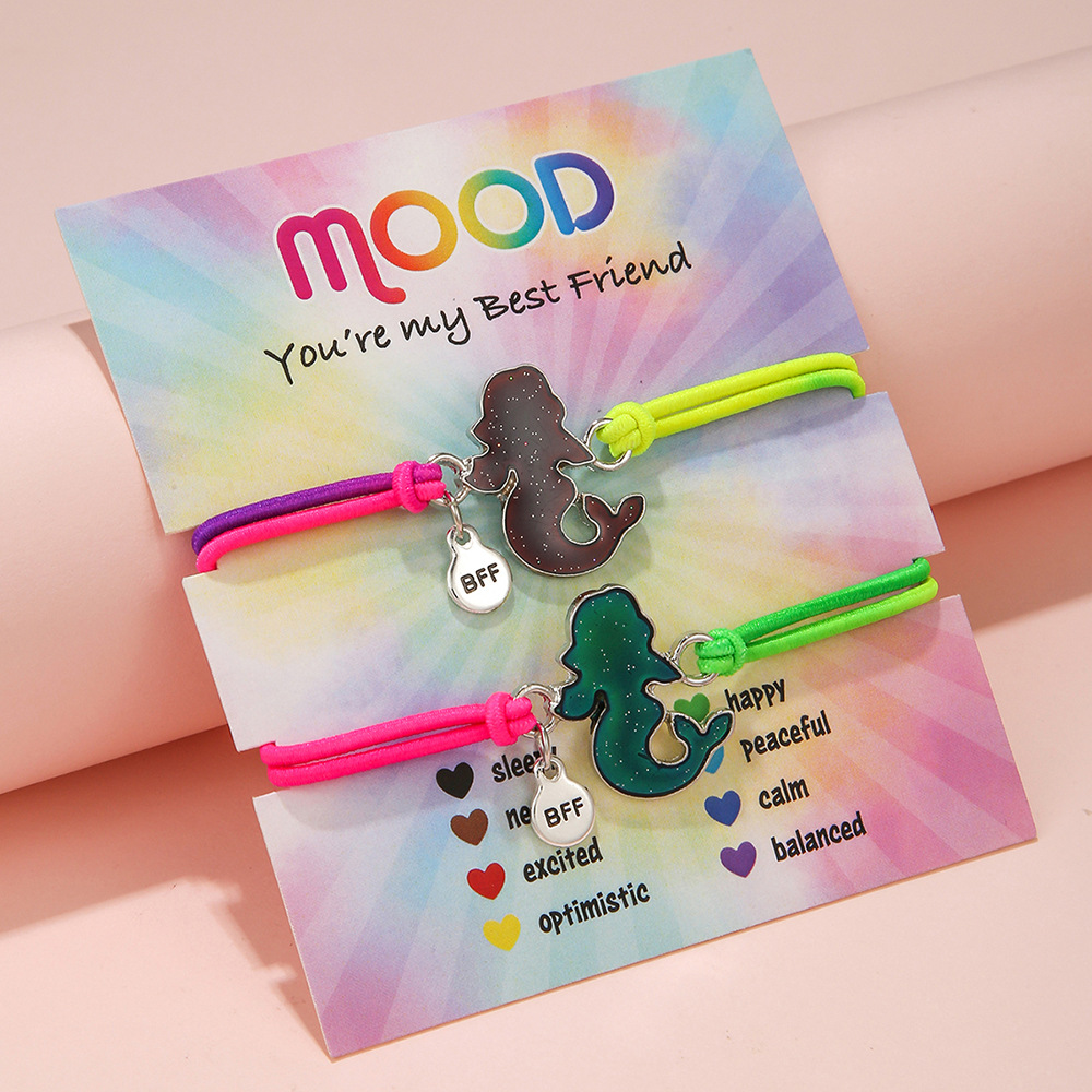 Simple Style Unicorn Flower Alloy Handmade Kidu0027S Bracelets 1 Set