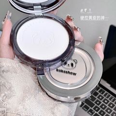 kakashow绒雾定妆粉饼小熊柔焦清透粉质细腻不易脱妆持妆定妆粉饼