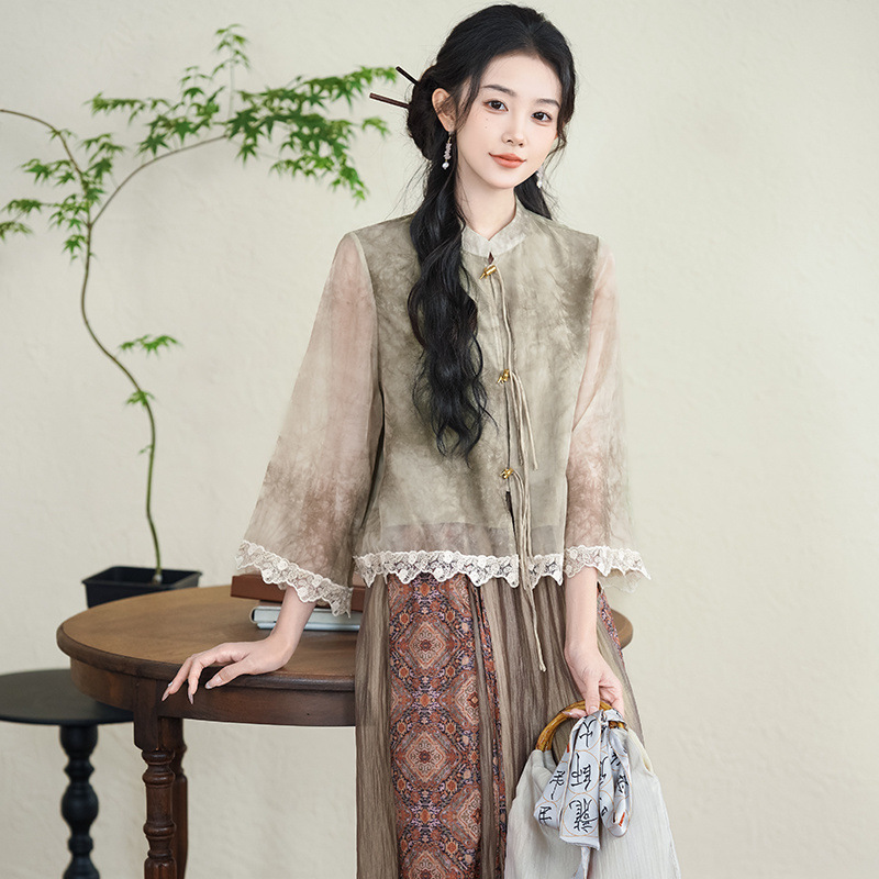 작은 황금 대나무 상판 5518