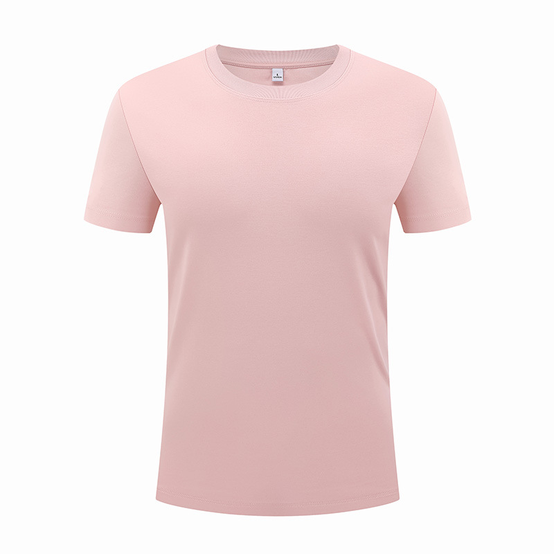 Camiseta de manga corta para hombre, de algodón y poliéster, de lujo ligero, de alta gama, color blanco puro, estilo casual, para verano, personalizada, paquete de 60 unidades image 8