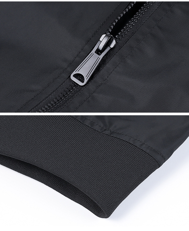 Men's Heavyweight Pilot Jacket Embroidered Retro Baseball Coat_voghion.com