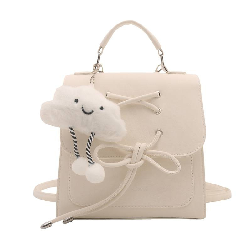 Stylish Women's College Backpack Multifunctional Crossbody Bag_voghion.com