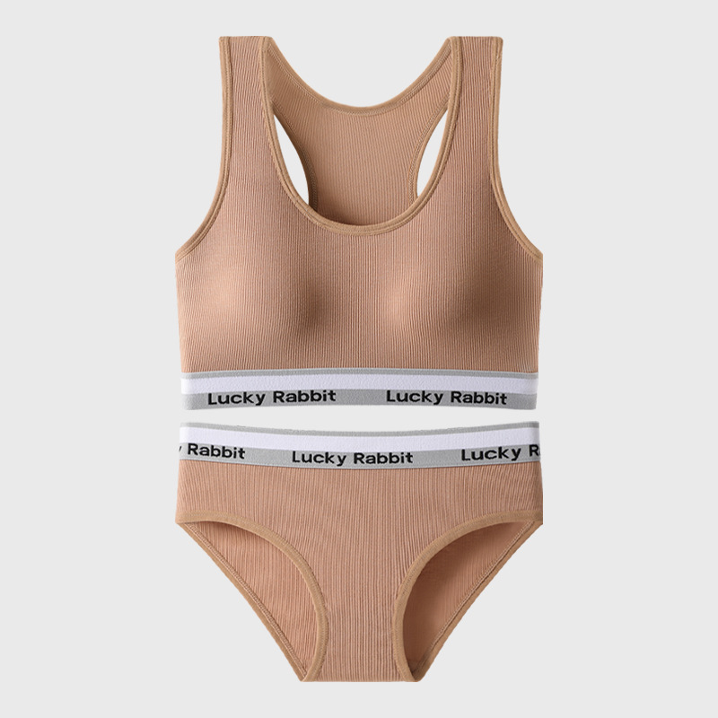 En FORMA DE I de belleza espalda ropa interior deportiva traje de algodón de las mujeres con almohadilla en el pecho sin anillo de acero push up yoga corriendo a prueba de golpes sujetador verano