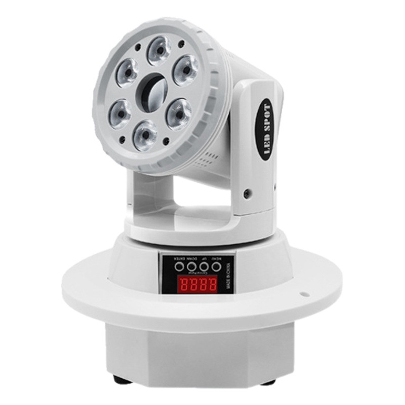 Wenjing Doble Estrella KTV lámpara de flash habitación privada Luz de haz inteligente luz principal móvil de la boda LED teñido patrón barra de luz