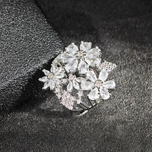 韩版简约时尚新款镶嵌不规则镂空设计小众女士开口戒指r5435