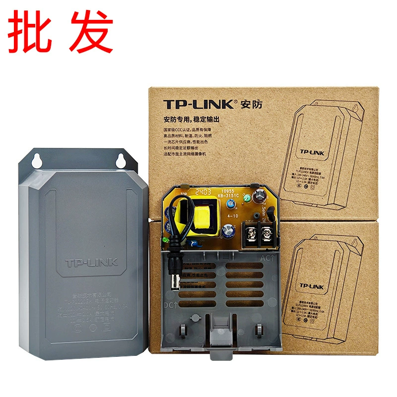 Адаптер питания TP-LINK P1220EH для наружных камер видеонаблюдения, 12В 2А, водонепроницаемый