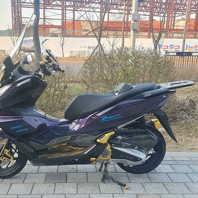 Alloy Rear Rack Tail Box – Motorcycle tail
