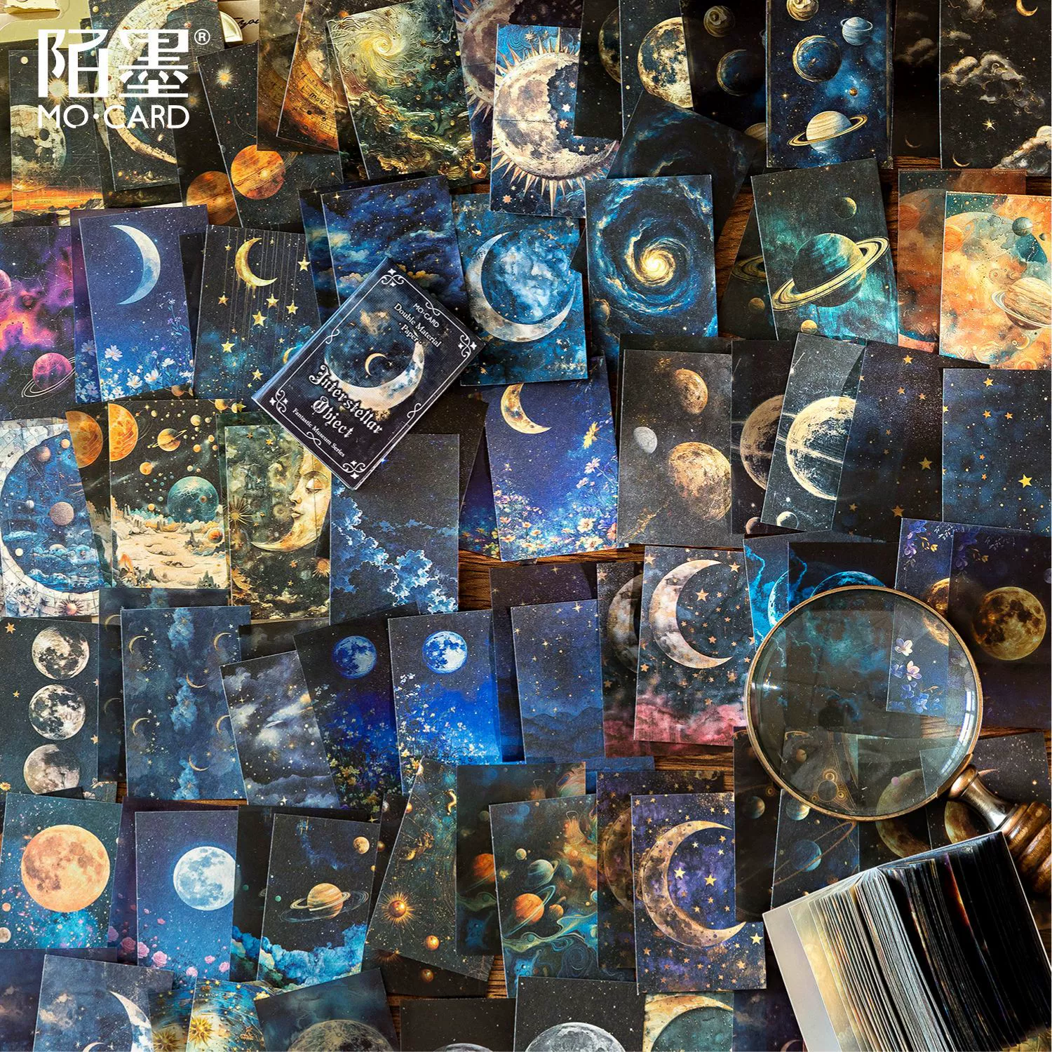 Mo Mo Shouble Paper Fantasy Museum Серия ретро мечтательный ручной счет DIY декоративная бумага