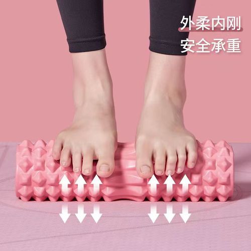 EVA hollow foam shaft muscle relaxation slimming leg massage stick fitness roller mace yoga axis yoga column