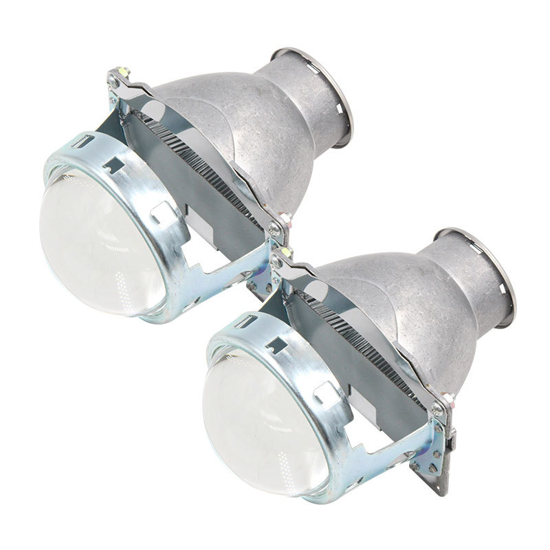 Lente de doble luz LED de 3.0 pulgadas de alto brillo concentrador de automóviles accesorios de moto general faro de automóviles