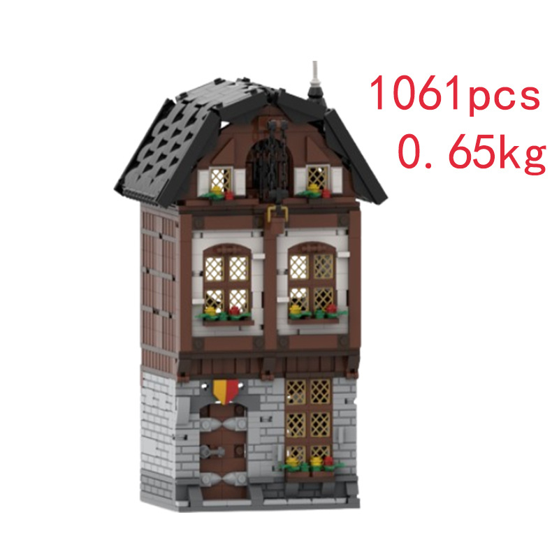 Castle Building Blocks Educational Model Construction Toy_voghion.com