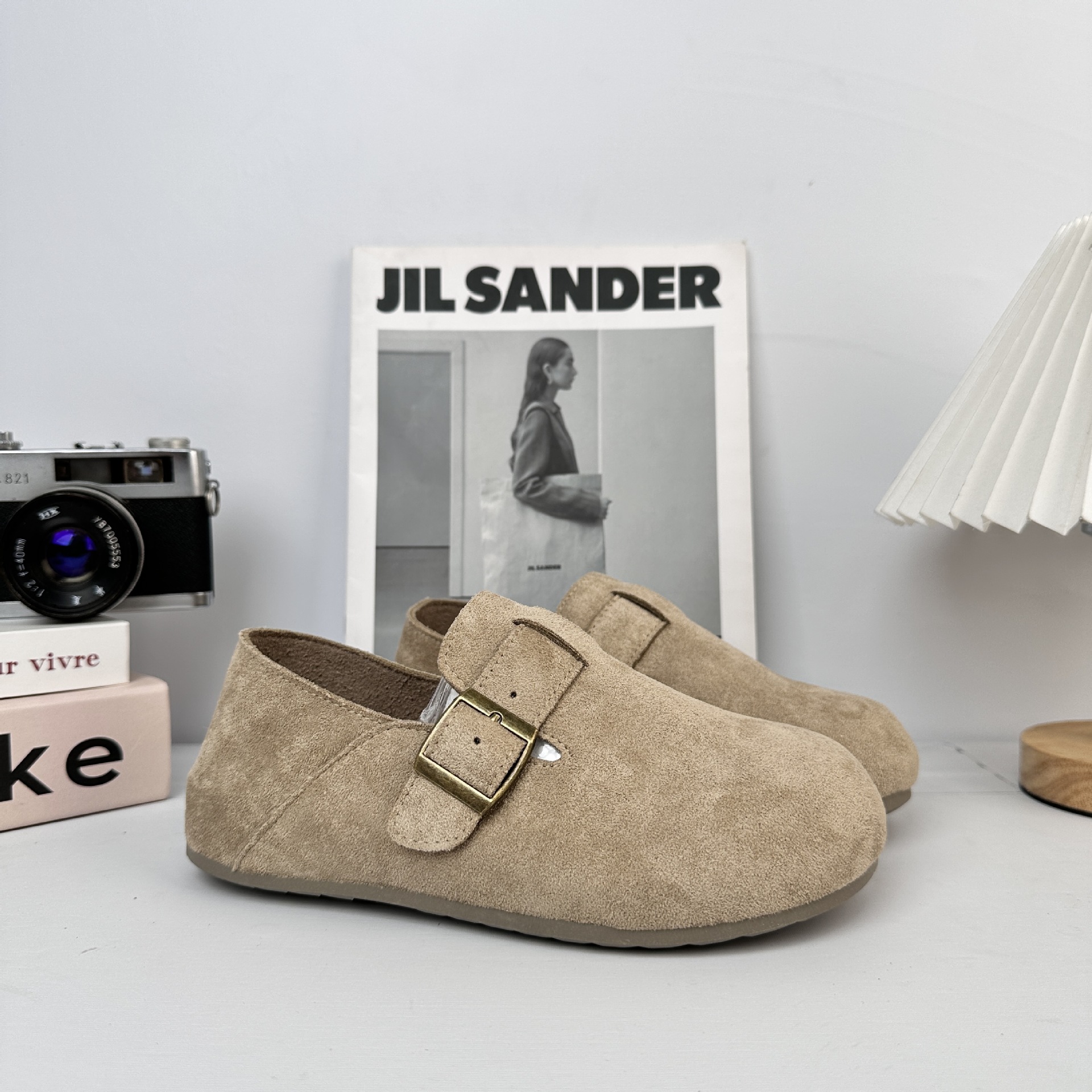 Farwave universal plano todo incluido Bocken zapatos para mujeres 2025 nuevo otoño para usar zapatillas casuales de un pie