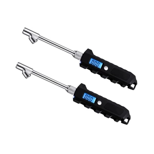 Truck tire pressure gauge with digital display, high-quality tire pressure gauge, measures 0-250 psi