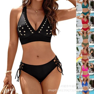 欧美比基尼分体泳衣