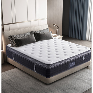 Wz Natural Latex Mattress Simmons 1.68m m Independent Spring Cushion 28cm Hard Cushion