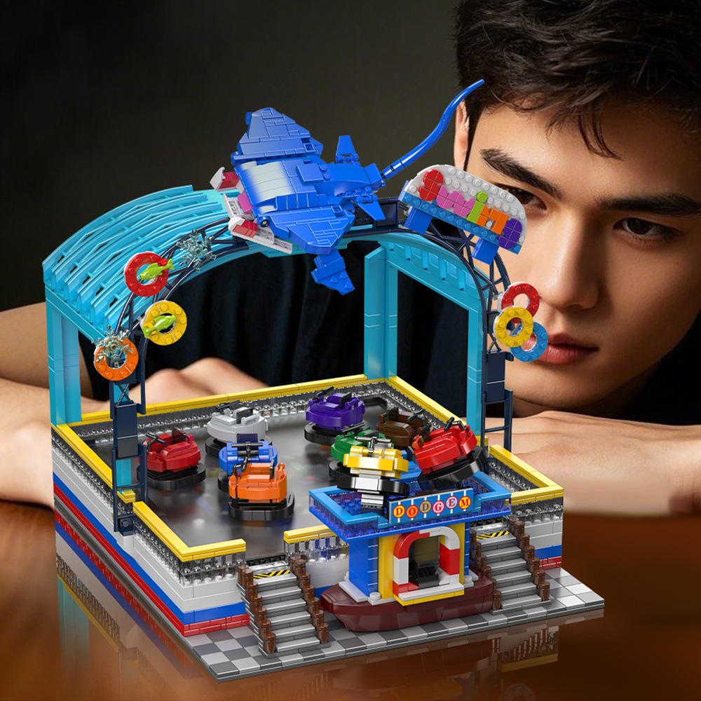 11018 11019 grandes bloques de construcción eléctricos juguetes creativos para niños y niñas regalos