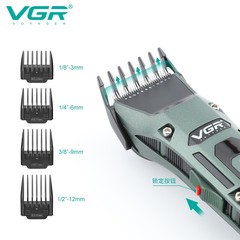 VGR Hair Clipper Home Electric Shaver Charging Base Trimmer Amazon High Power Electric Clipper Hair Cutter V-696