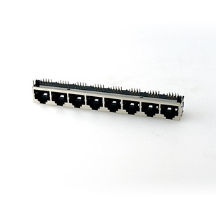Network Interface Connector RJ45 Series Lightless Half Pack 8 Network Connector Network Cable Crystal Head Socket