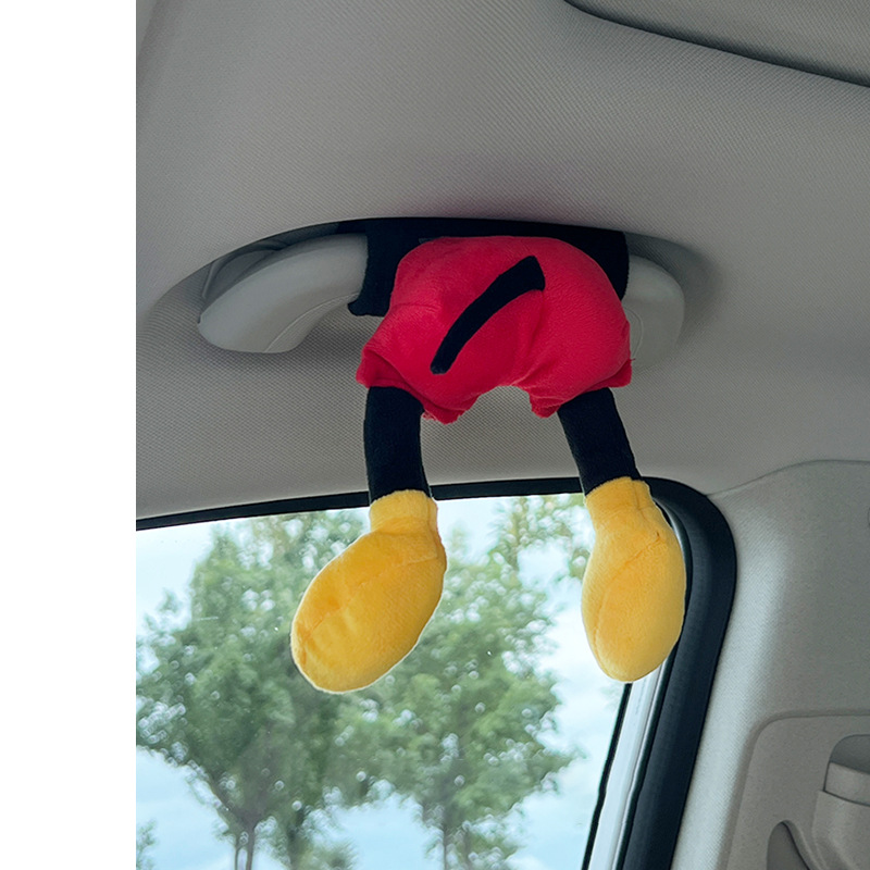 Nuevos productos creativos Minnie butt porta de automóvil cubierta lindo mango de coche para proteger el techo guante para la decoración del automóvil